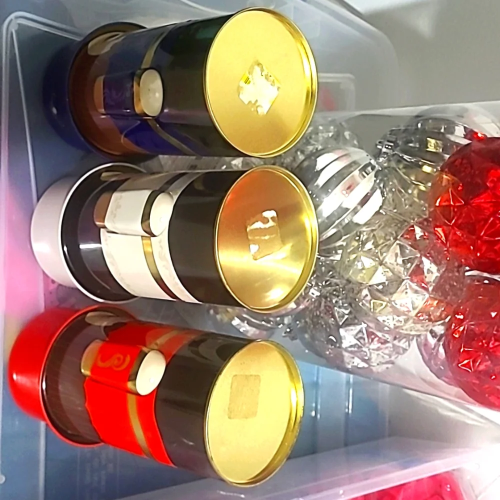 Nutcracker Cookie Tin Cans,Soldiers, Stockings ,3 pcs.